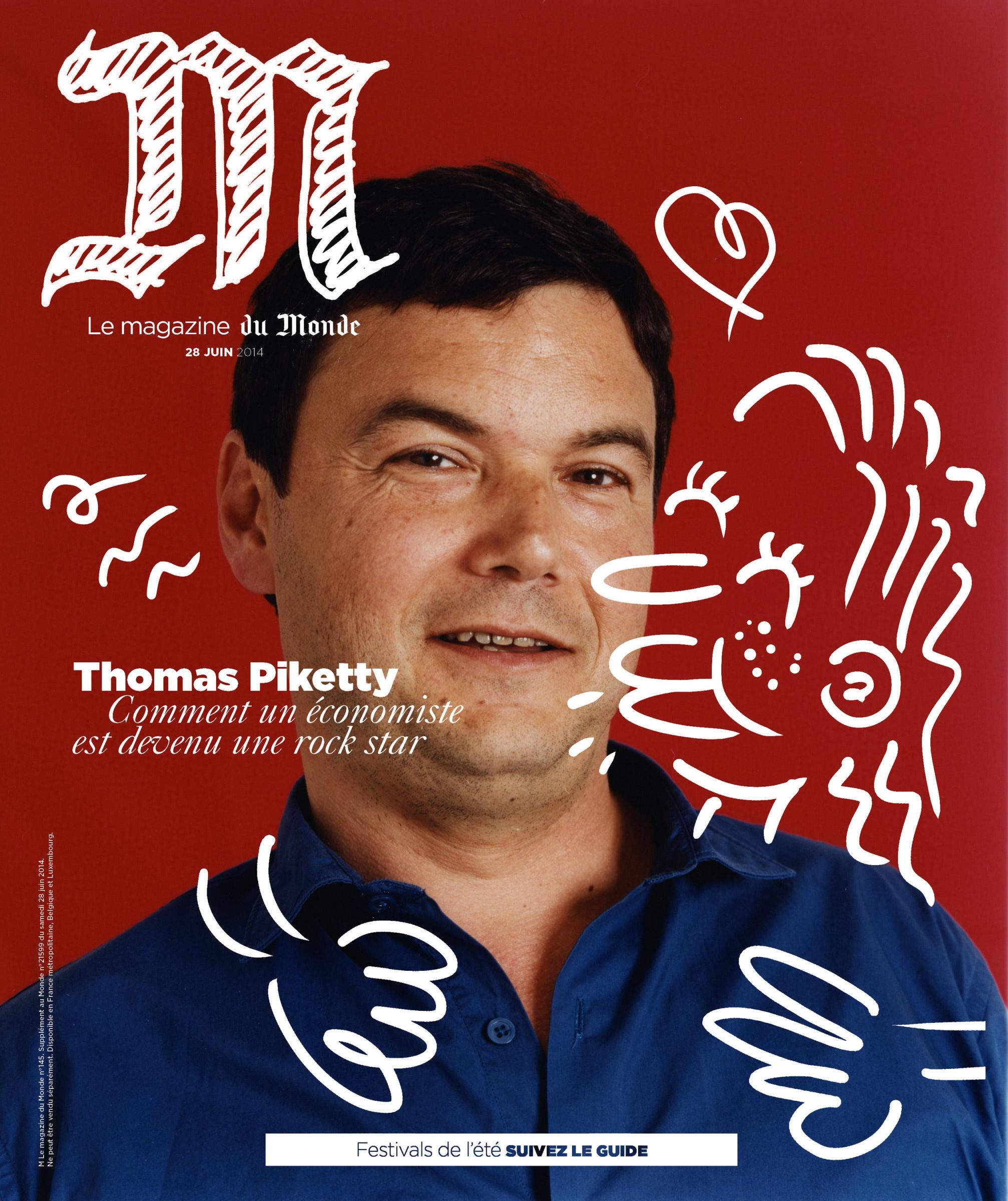 Thomas Piketty, M le Monde, Paris, 2014 - © Maciek Pożoga