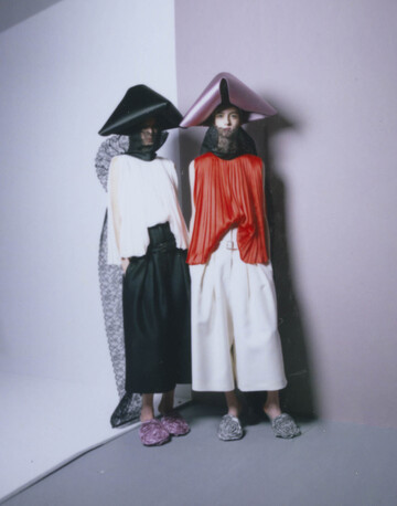 Polaroids I shot backstage at the Dior show, with Audrey Hu for W China - © Maciek Pożoga