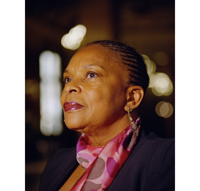 I was honoured to meet and photograph Christiane Taubira (French Minister of Justice at the time) for *M Le Magazine du Monde*. - © Maciek Pożoga