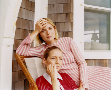 I shot family portraits for *Tiffany & Co*. in a house constructed by shipbuilders in 1877, located at the top a dune in Wainscott in the Hamptons. I remember the “beach shack” was for sale at the time, for 65 million dollars.* {Art Direction by Lilya Turki}* - © Maciek Pożoga