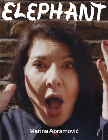 Shot Marina Abramović in London, for the new issue of the great Elephant Art Magazine - © Maciek Pożoga