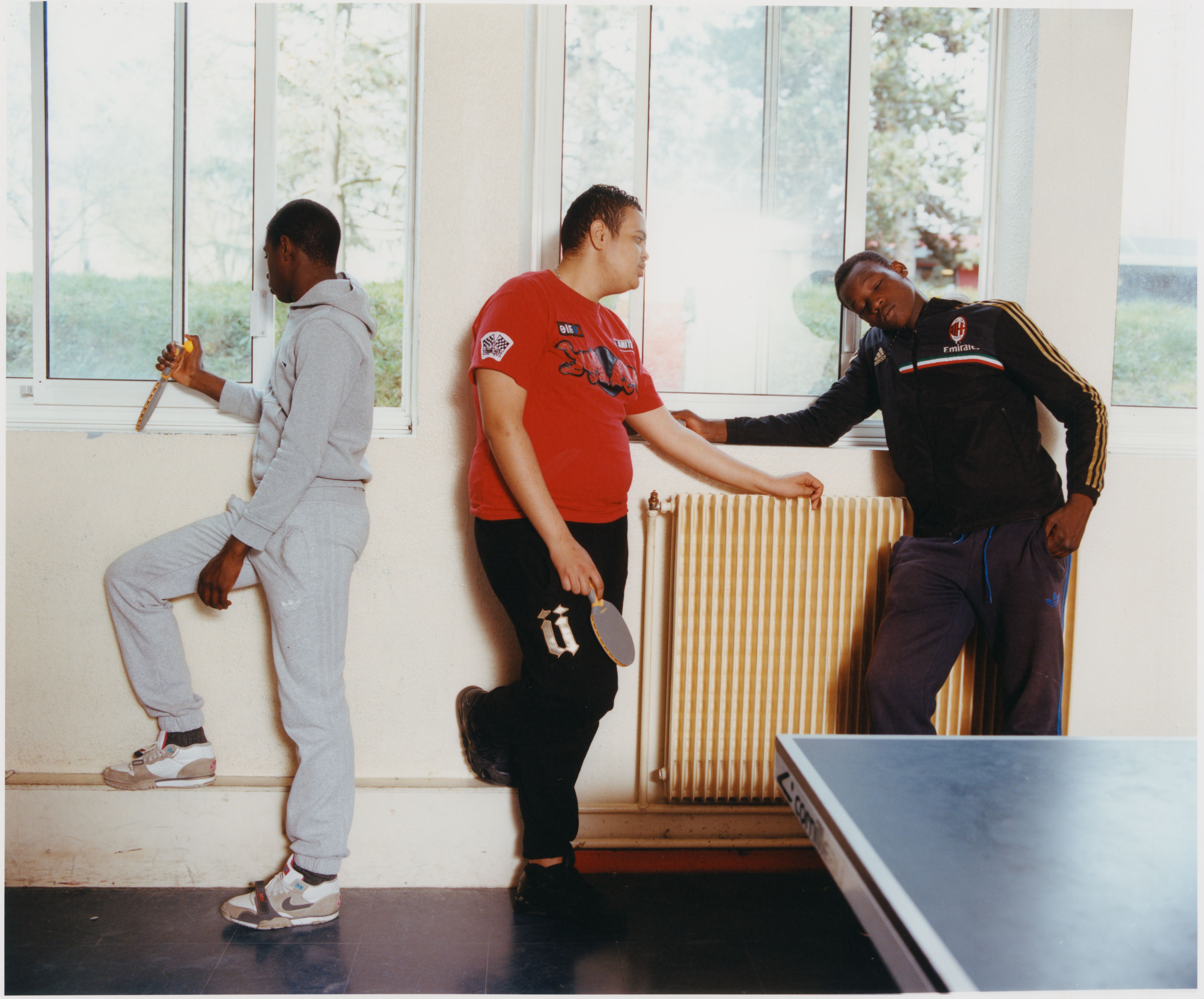*Ping-pong*, Collège Saint-Exupéry, Rosny Sous Bois (93), 2013 - © Maciek Pożoga