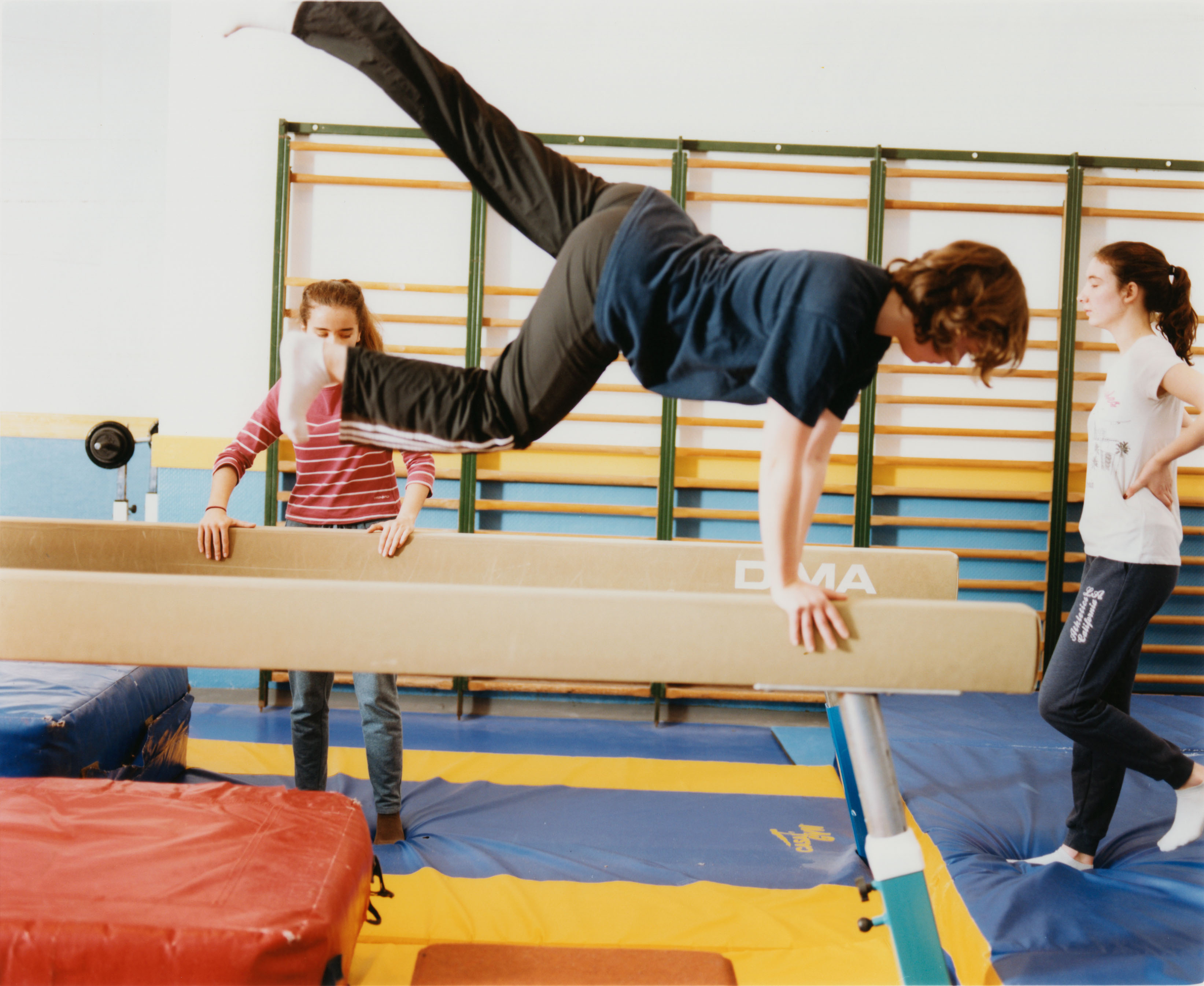 *Gymnastique*, Lycée Magendie, Bordeaux (33), 2015 - © Maciek Pożoga