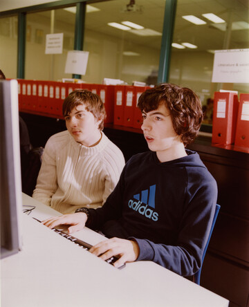 *Counter Strike*, Lycée du Val de Garonne, Marmande (47), 2014 - © Maciek Pożoga
