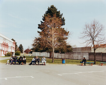 *Récréation*, Collège Saint-Exupéry, Rosny Sous Bois (93), 2013 - © Maciek Pożoga