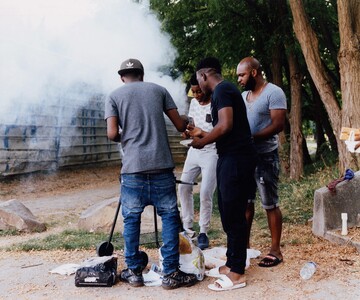 *Barbecue, *La Courneuve, Juin 2018 - © Maciek Pożoga