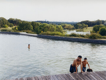 *Baignade*, Parc Georges Valbon, La Courneuve, Août 2018 - © Maciek Pożoga